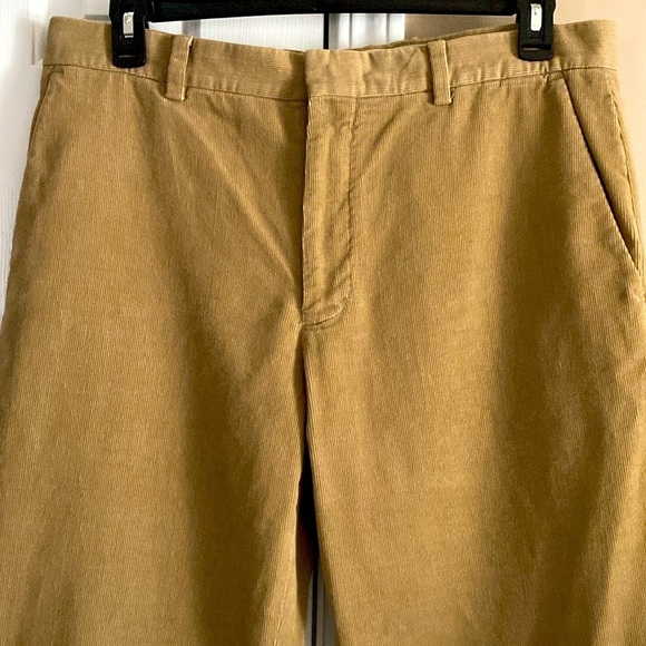 Banana Republic Men’s Tan Dawson 100% Cotton Corduroy  Pants Size 36/34 - Picture 3 of 5